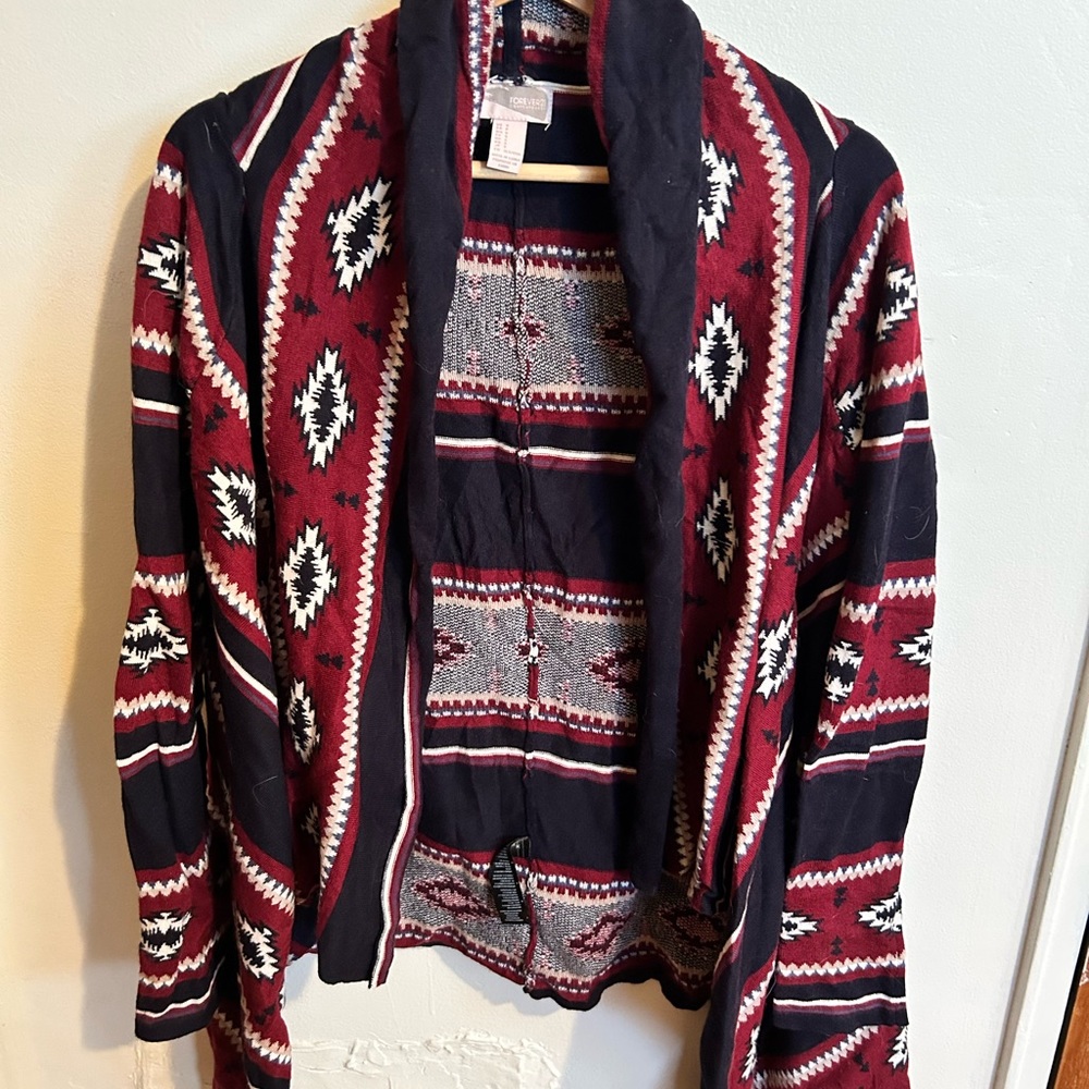 Forever 21 Boho Style cardigan